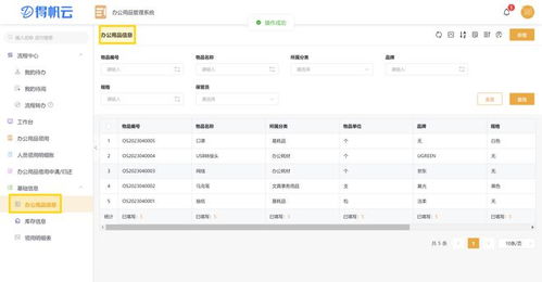一套系統(tǒng)搞定辦公用品管理,行政工作省事不少